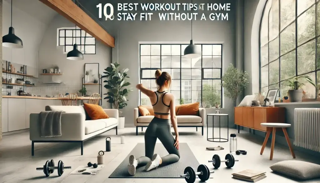 10 Best Workout Tips at Home to Stay Fit Without a Gym