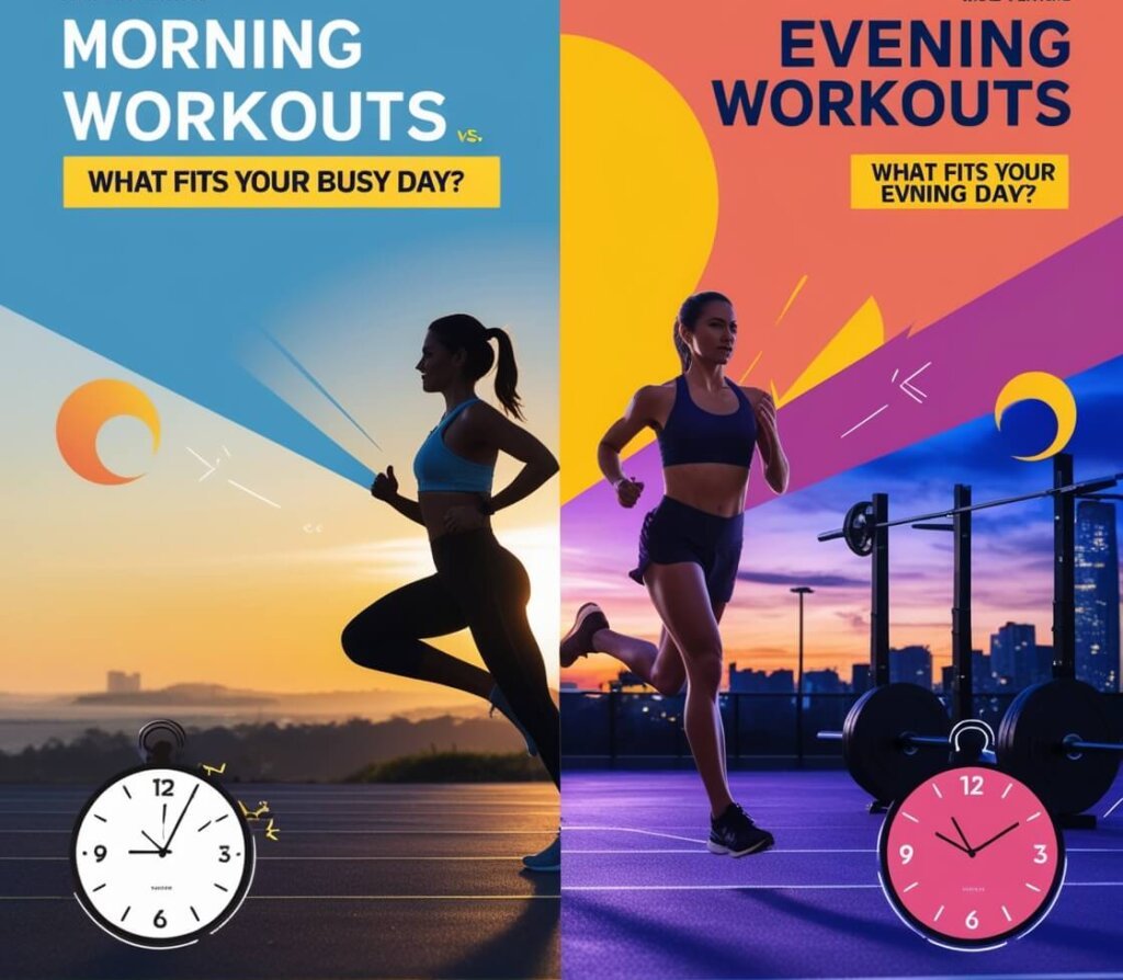 Morning Workouts vs Evening Workouts What Fits Your Busy Day